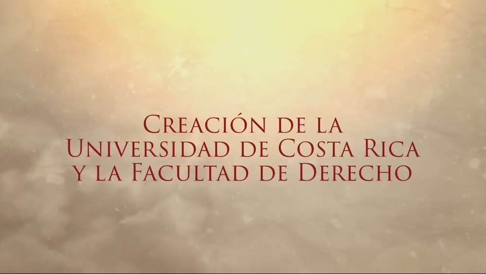 Hitos de la Facultad de Derecho