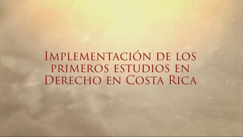 Hitos de la Facultad de Derecho